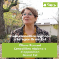 Eliane Romani, présidente du groupe écologiste au conseil régional Grand Est